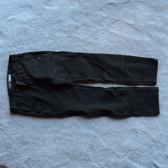 Carhartt Black Double Front Pants Size 4 - Picture 3 of 8